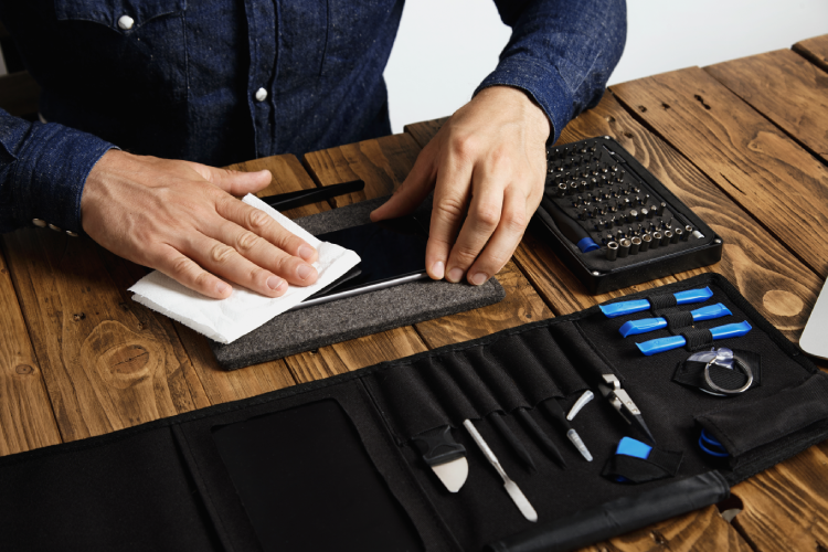 مراحل یادگیری تعمیرات موبایل