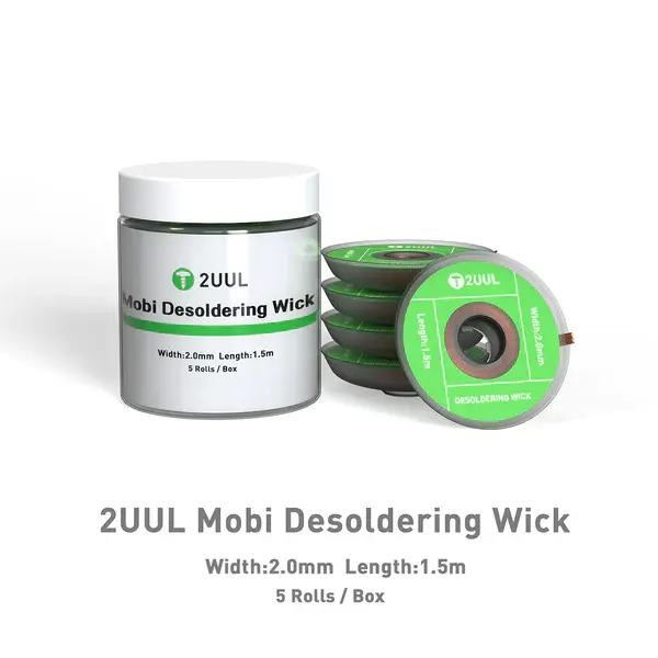 2UUL DW01 Mobi Desoldering Wick 2015 سیم قلع کش 2UUL DW01