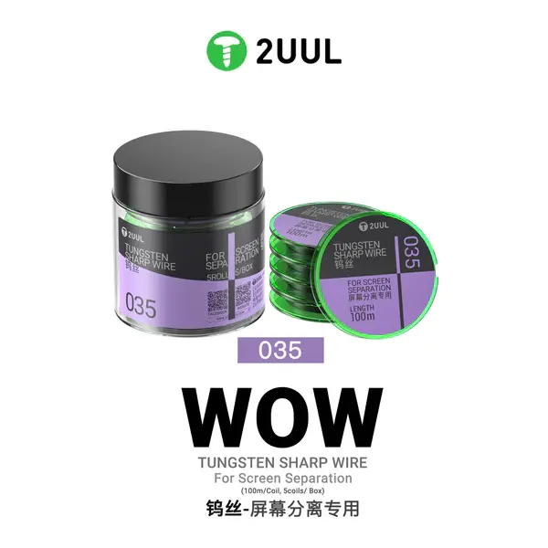 2UUL WS-035 Tungsten Sharp Wire for Screen Separation سیم تعویض گلس 2UUL WS-035