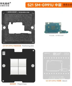 شابلون طبقات سامسونگ AMAOE S21 (G991U)