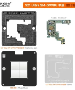 شابلون طبقات سامسونگ AMAOE S21 Ultra (G998U)