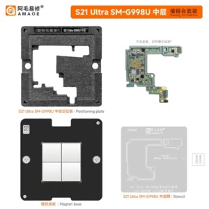 شابلون طبقات سامسونگ AMAOE S21 Ultra (G998U)