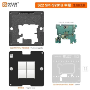 شابلون طبقات سامسونگ AMAOE S22 (S901U)